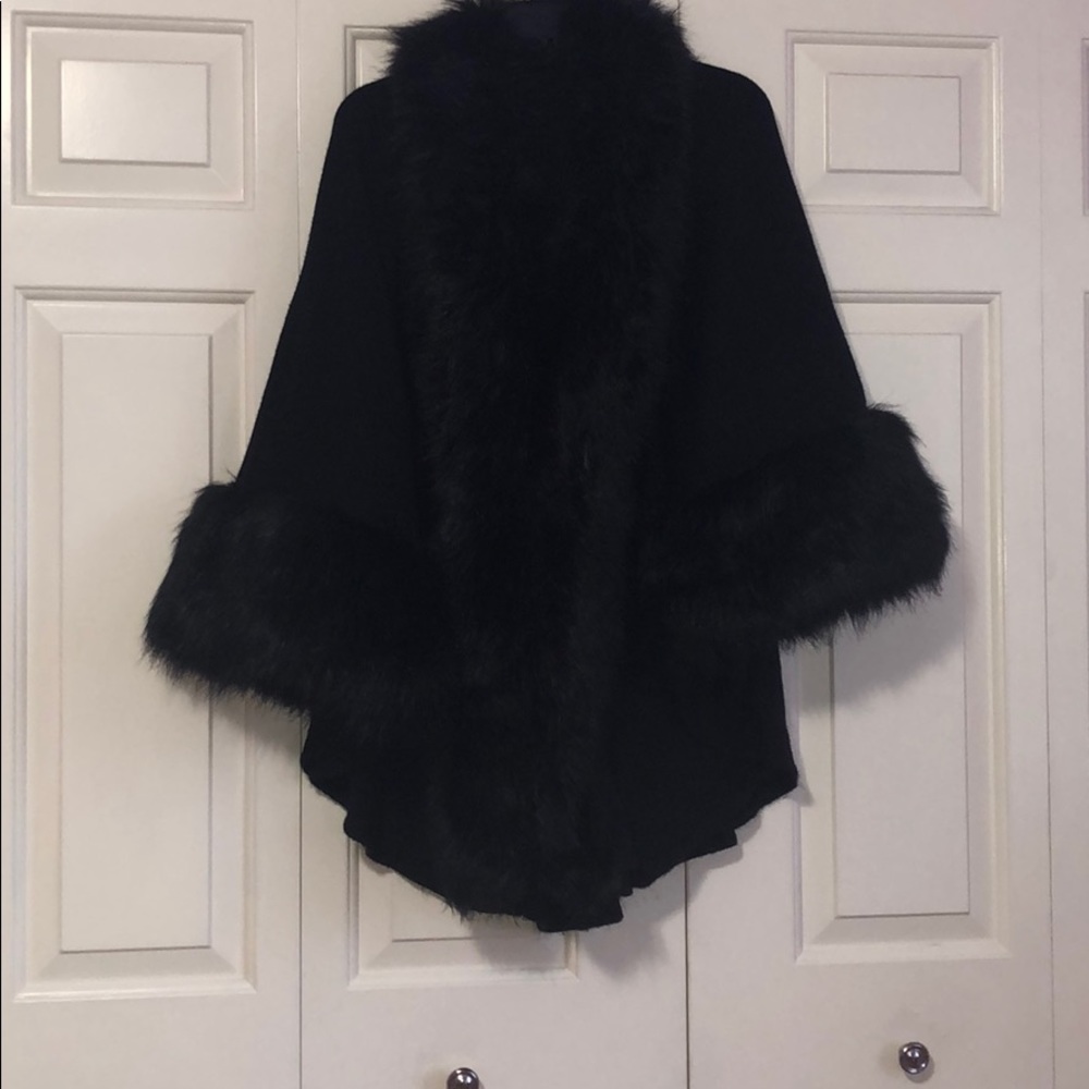 Winter poncho